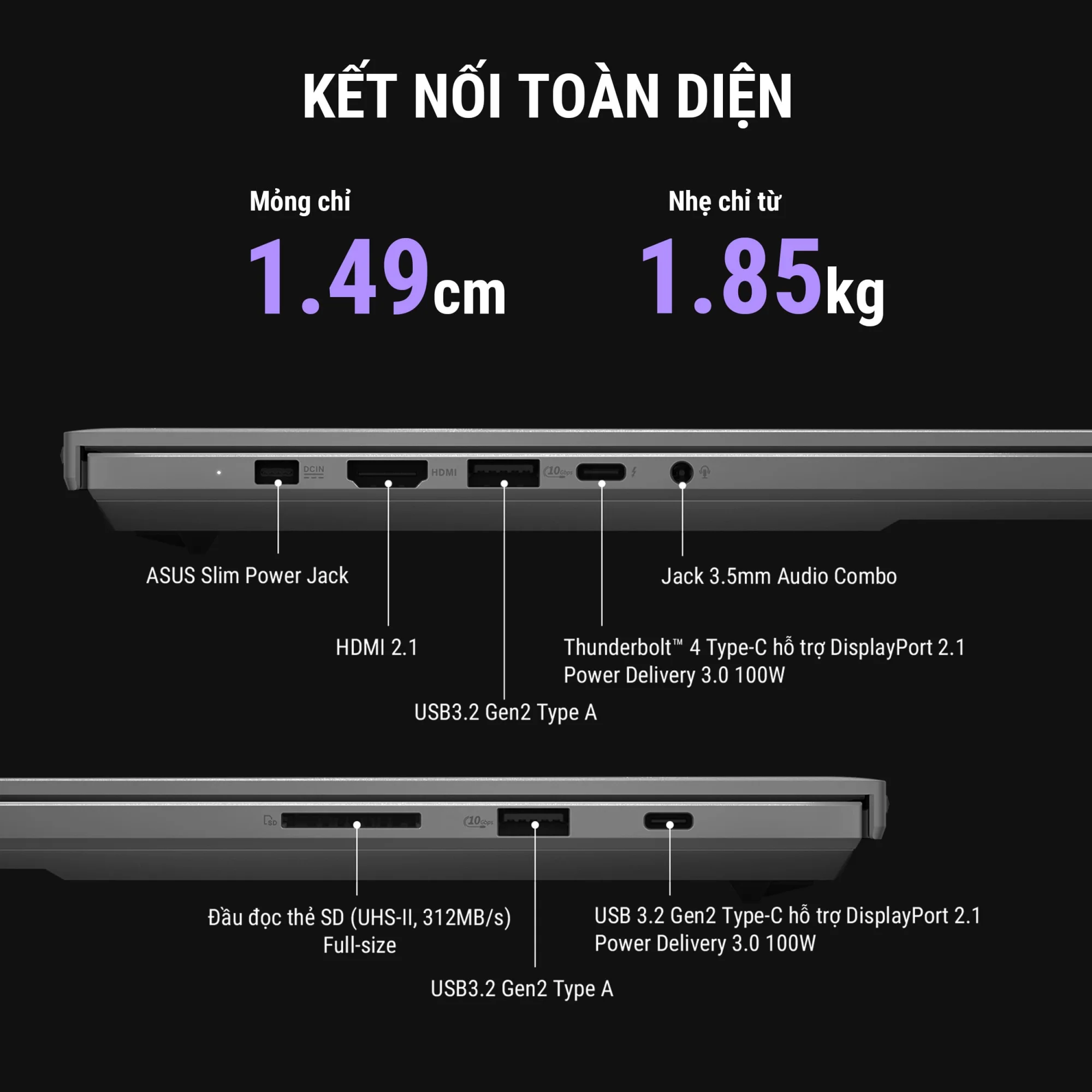 Laptop Asus Gaming ROG Zephyrus G16 GU606AX-TB042WS — ảnh 9